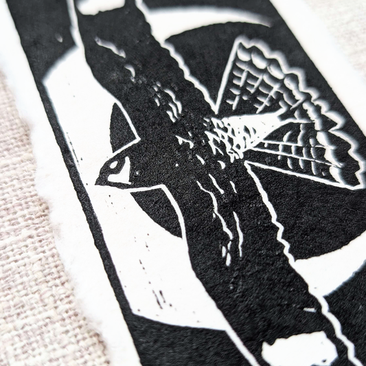 Handmade Nighthawk Print