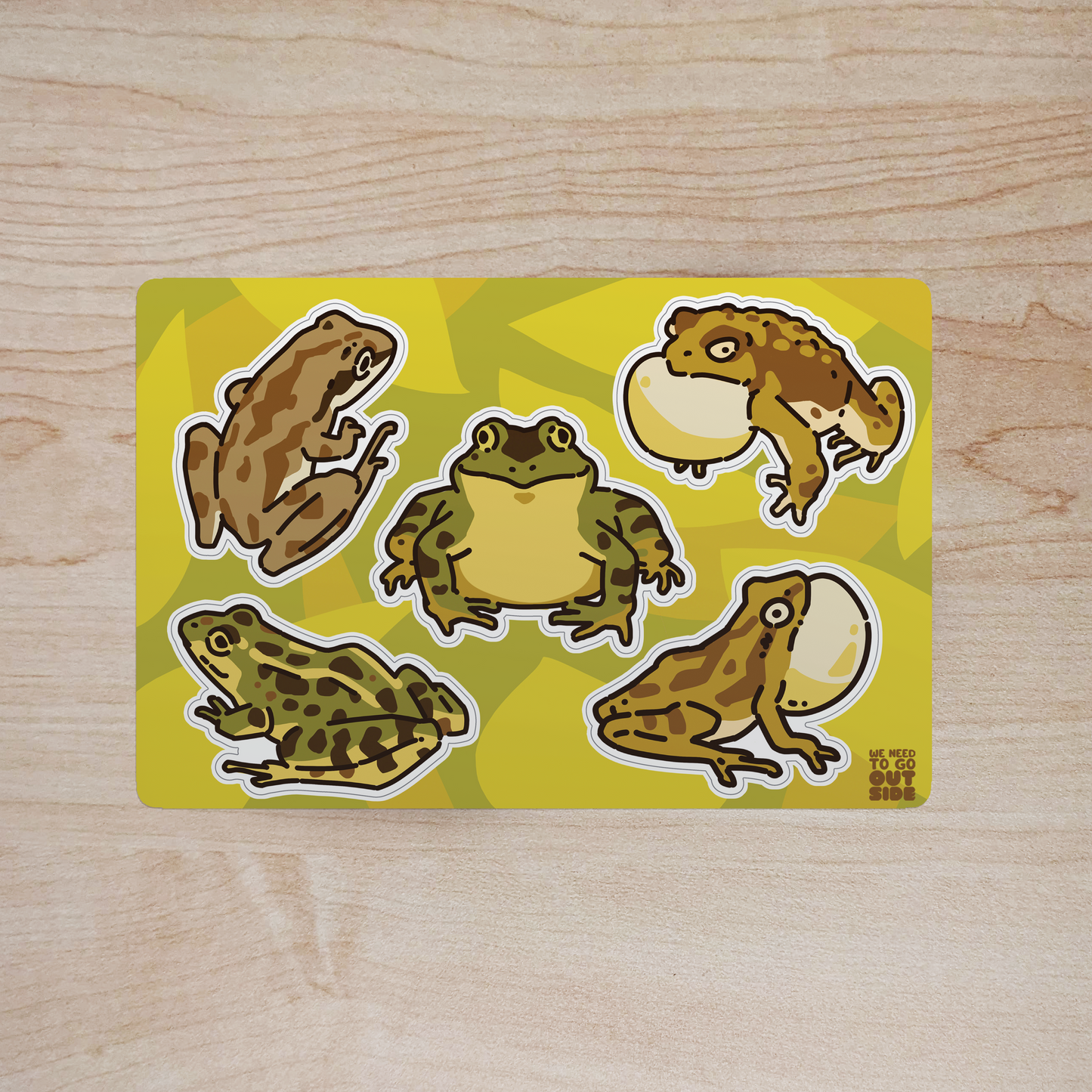 Frogs Sticker Sheet