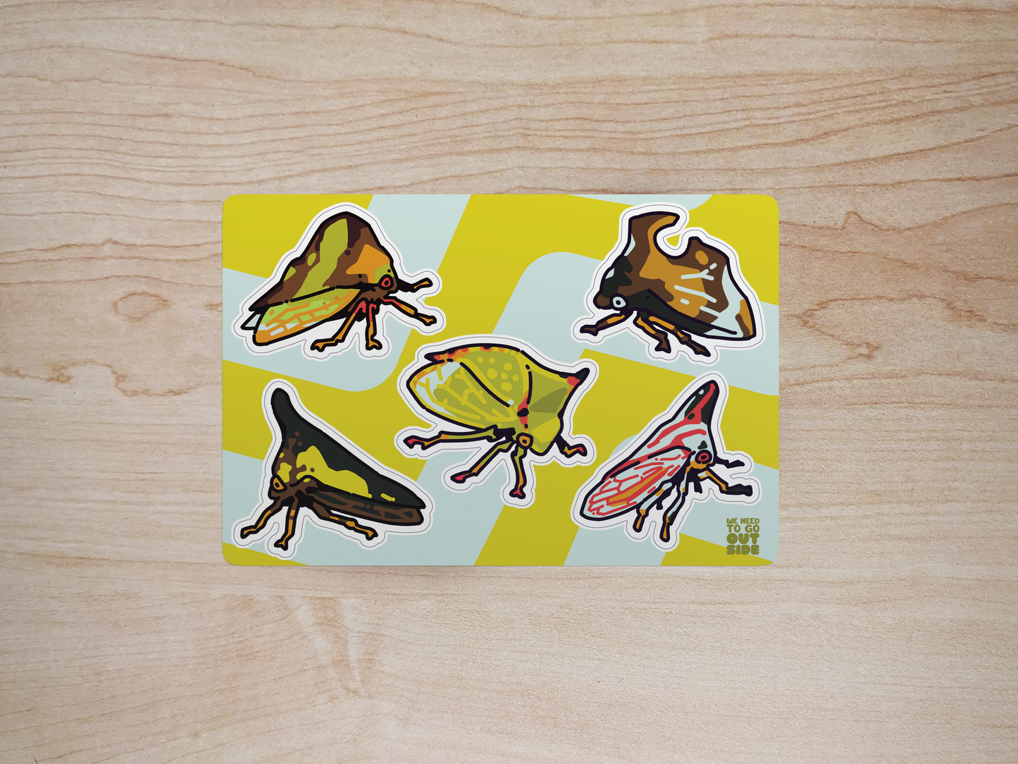 Treehoppers Sticker Sheet