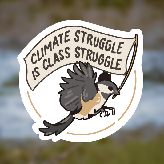 Climate Struggle Sticker