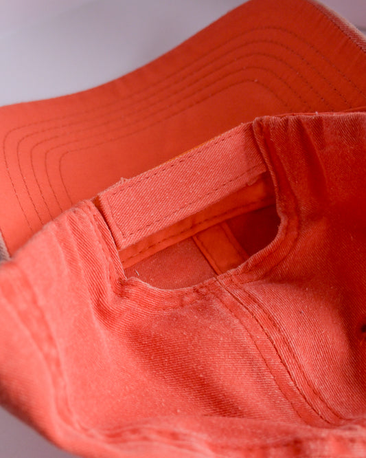 Upcycled Dad Hat: Reddish Beetle