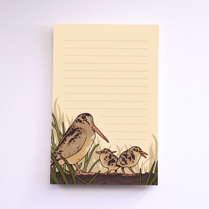 Woodcock Notepad