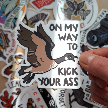 Kick Your Ass Sticker