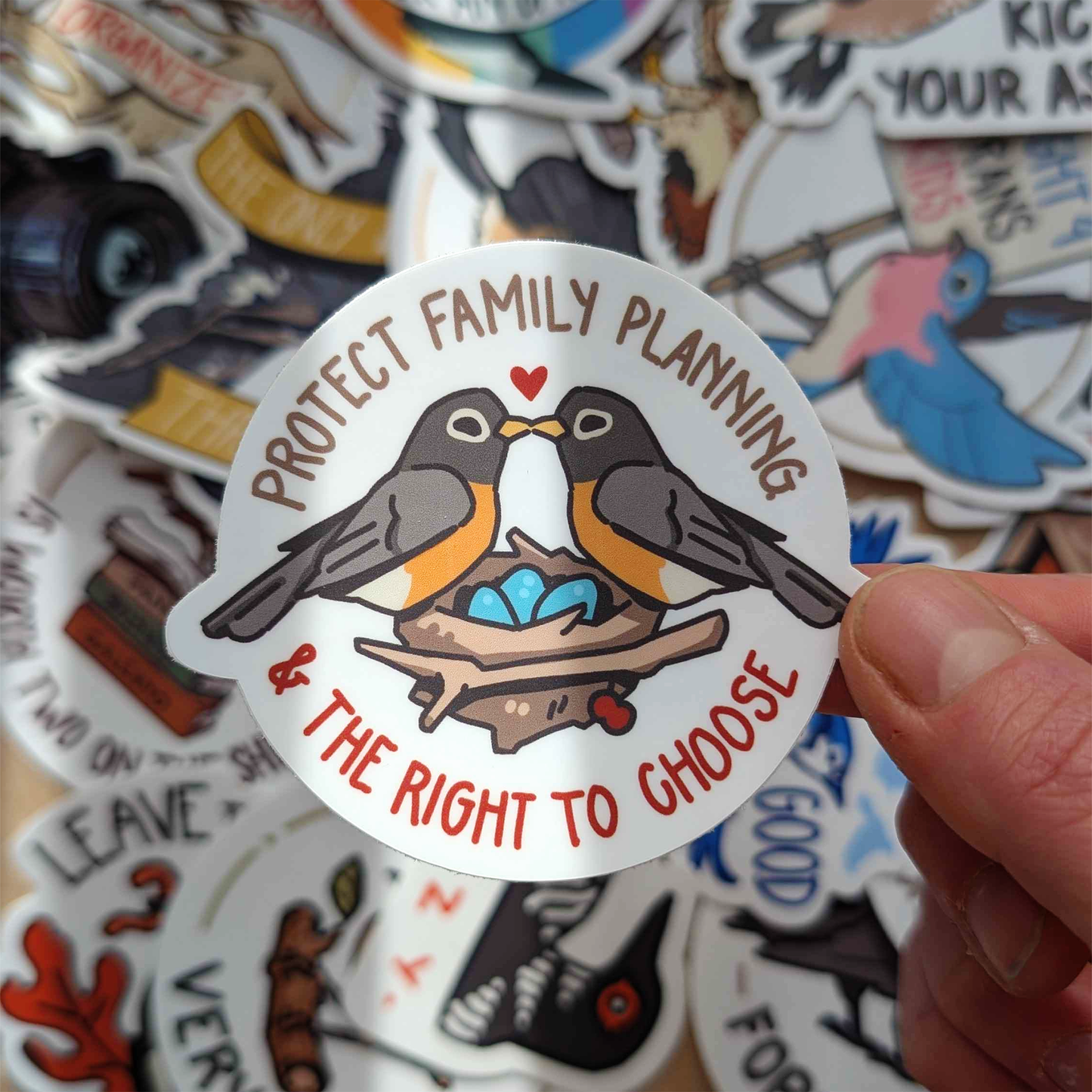 Right to Choose Sticker