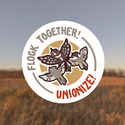 Unionize! Sticker