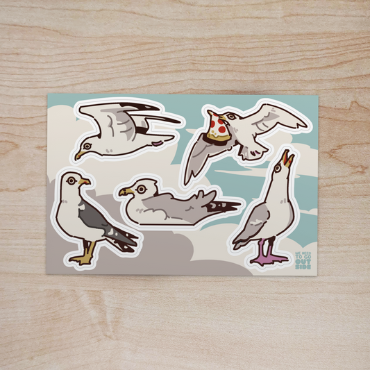 Gulls Sticker Sheet