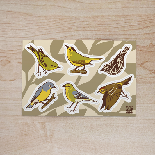 Warblers Sticker Sheet