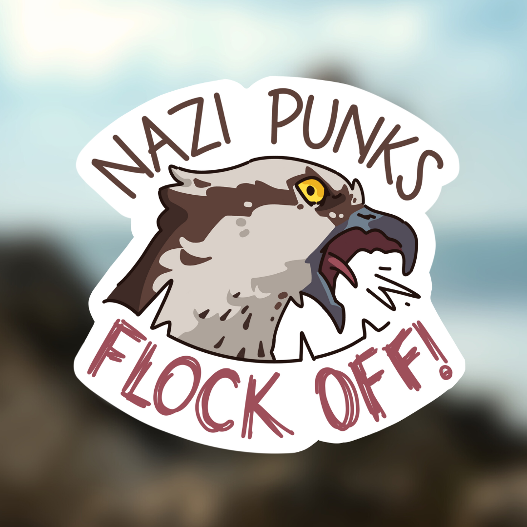 Flock Camera Sticker we need to go outside