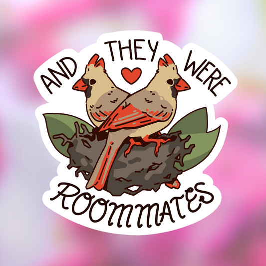 LIMITED TIME: Roommates Sticker